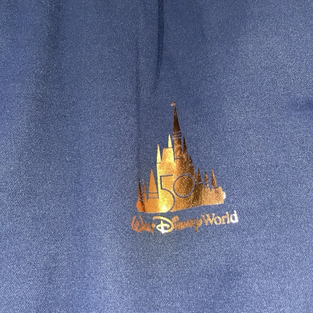 Walt Disney World Men’s Track Sweatpants Size Large Blue